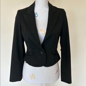 Express Design Studio Black Blazer Size 2
